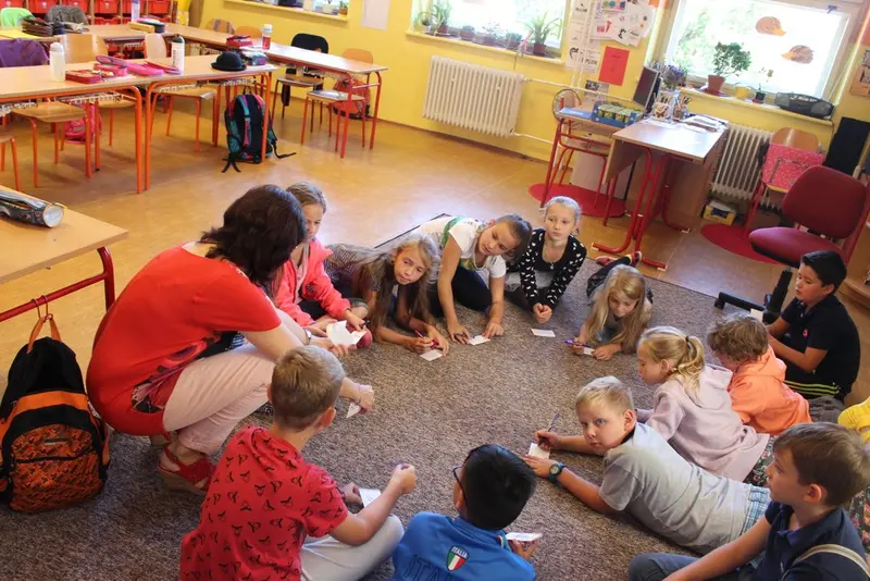 Hospitace pana ředitele na prvním stupni
