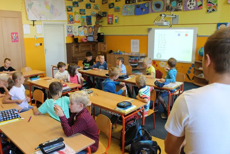 Hospitace pana ředitele na prvním stupni