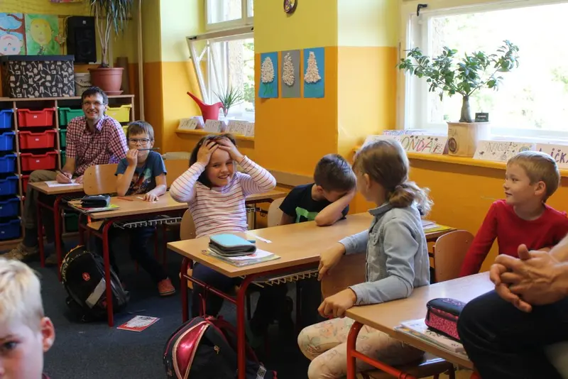 Hospitace pana ředitele na prvním stupni