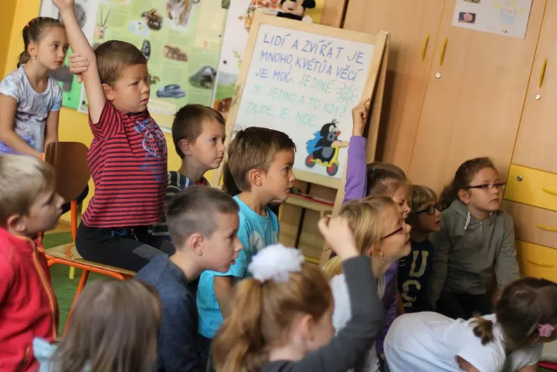 Hospitace pana ředitele na prvním stupni