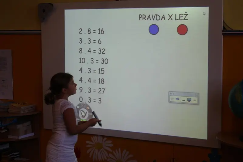 Hospitace pana ředitele na prvním stupni