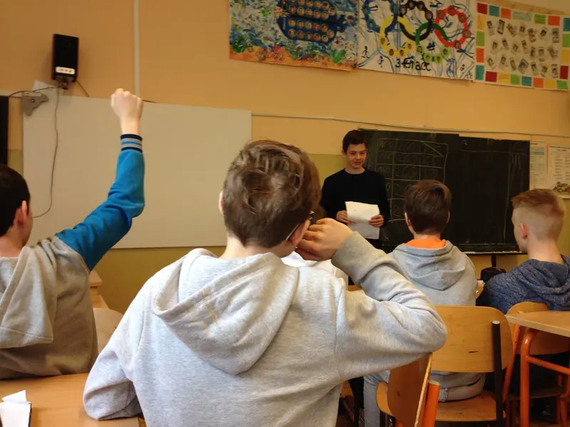 Žáci učili své spolužáky 22.3.2016