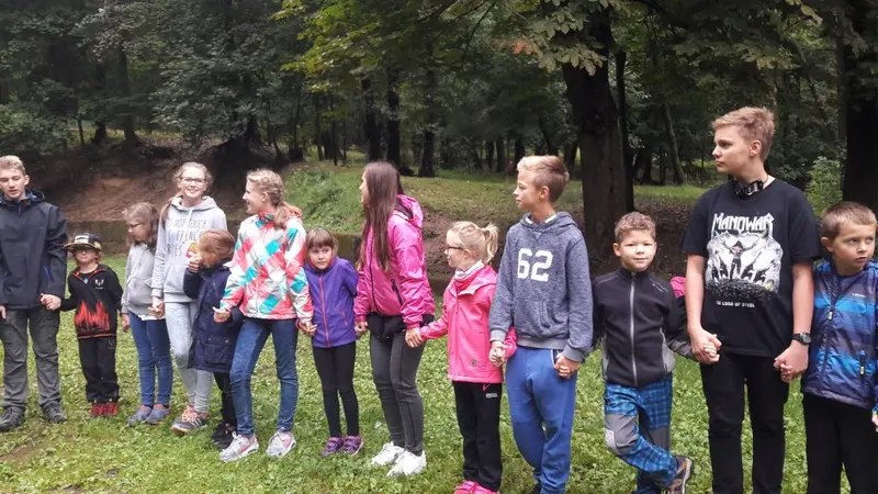 2.A a 2. B s patrony v lesoparku