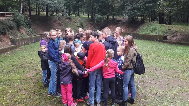 2.A a 2. B s patrony v lesoparku