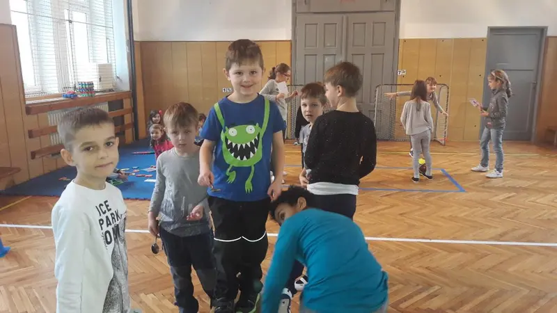 Soutěžení s předškoláčky
