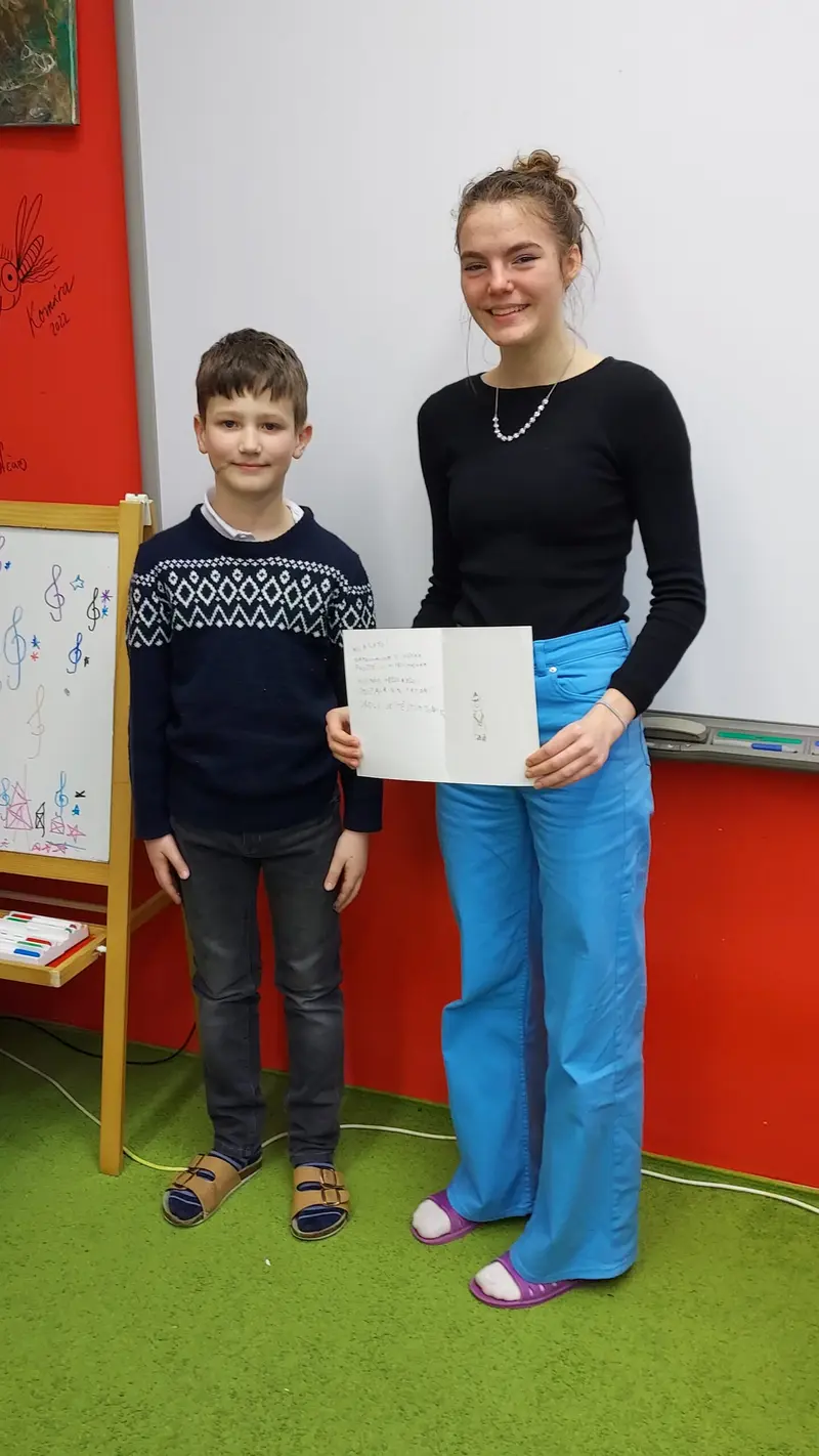 Třeťáci si dopisují s patrony