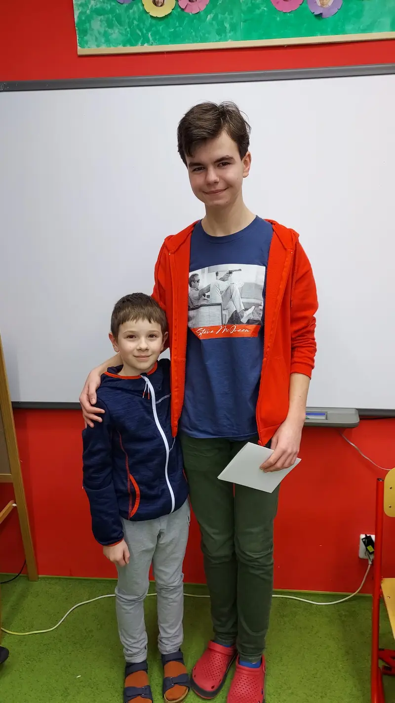 Třeťáci si dopisují s patrony