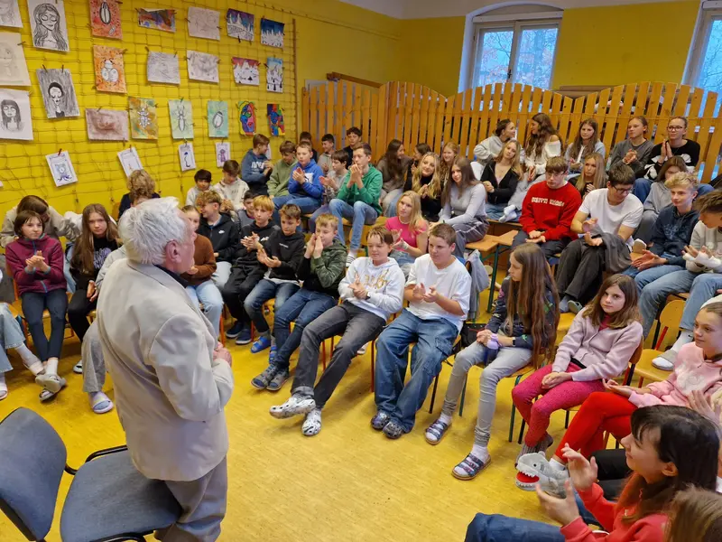 Beseda s pamětníkem