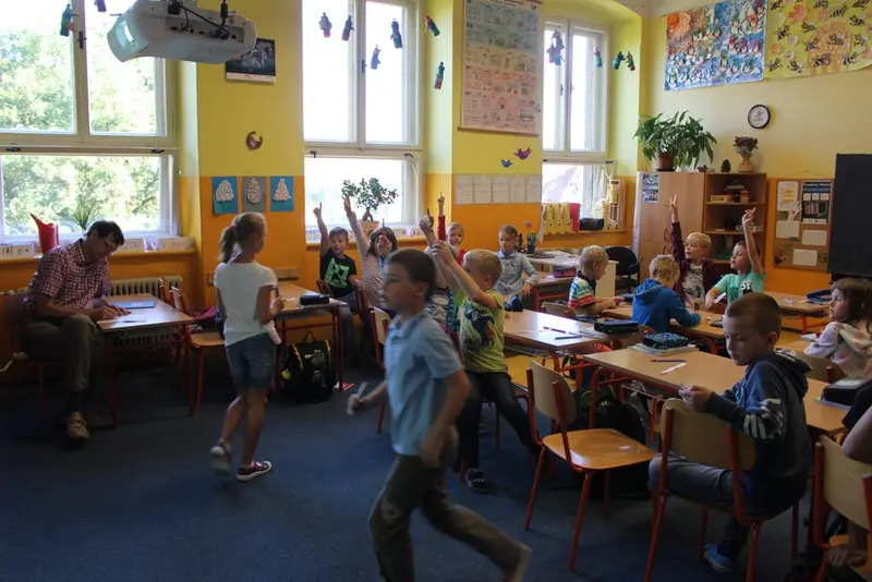Hospitace pana ředitele na prvním stupni