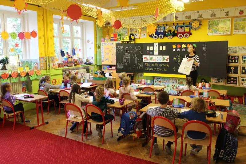 Hospitace pana ředitele na prvním stupni