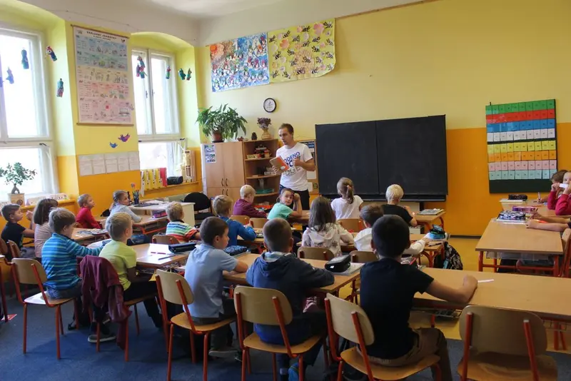 Hospitace pana ředitele na prvním stupni