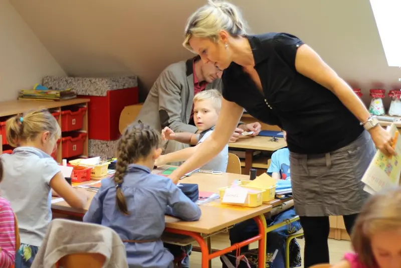 Hospitace pana ředitele na prvním stupni