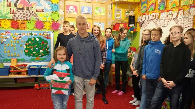 1.A -Slavnostní předávání Slabikářů patrony