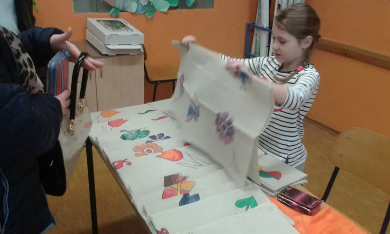 Školní klub - Velikonoční jarmark 2016