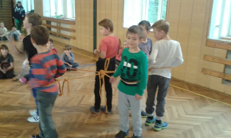 Podzimní soutěžení v tělocvičně