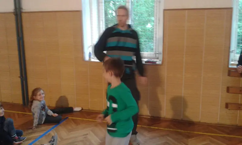 Podzimní soutěžení v tělocvičně