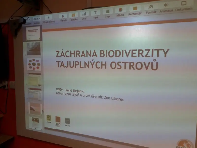 Učíme se pomáhat -  beseda ŠD s ředitelem ZOO
