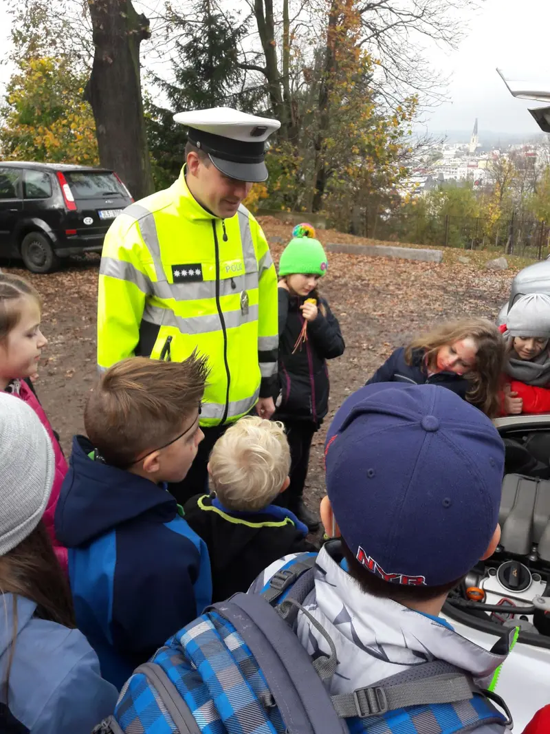 ŠD - středeční odpoledne s dopravní policií