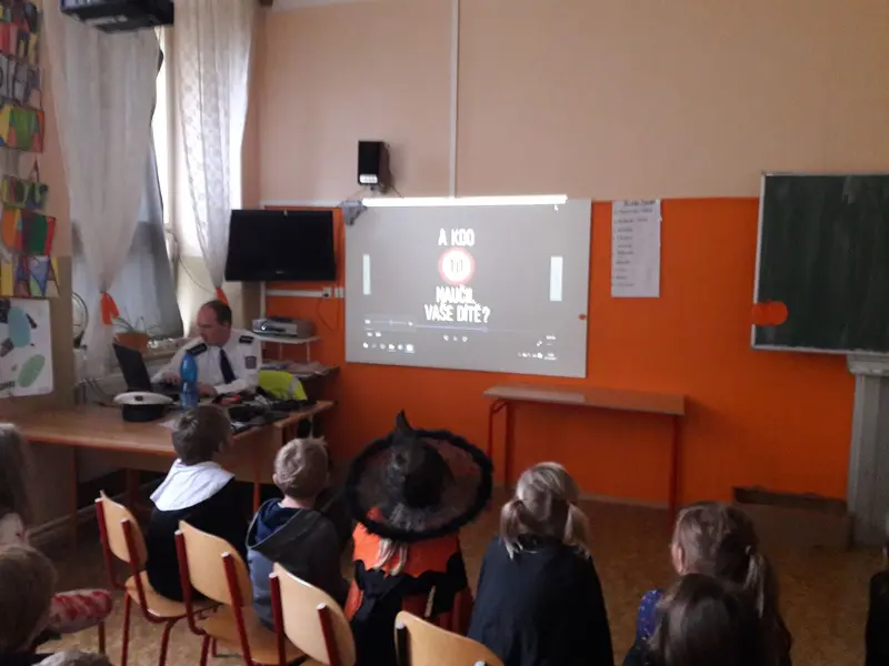 ŠD - středeční odpoledne s dopravní policií