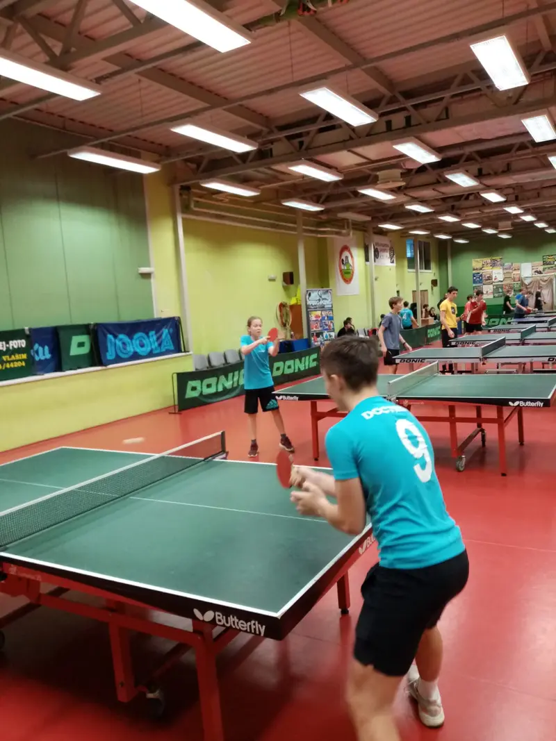 Stolní tenis zlato a bronz
