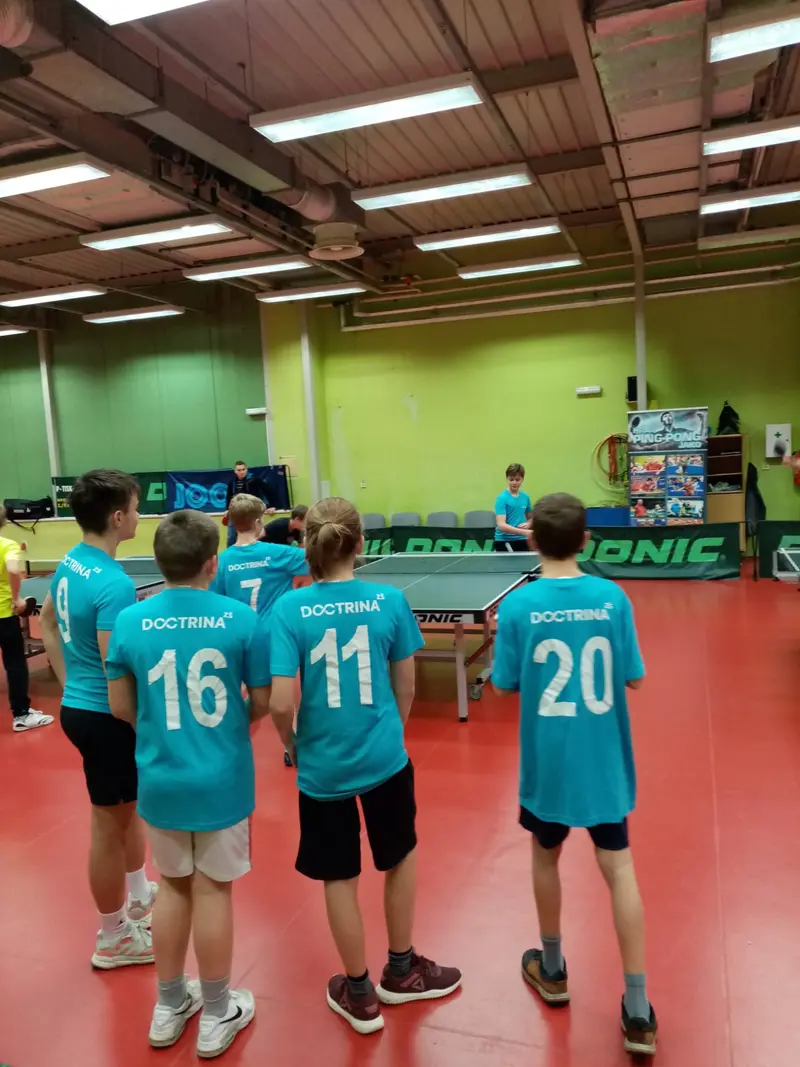 Stolní tenis zlato a bronz