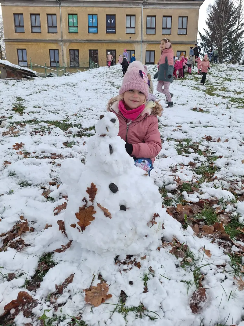 První sníh s družinou
