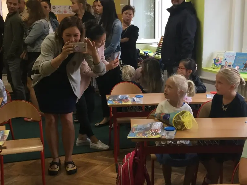 1. den ve škole