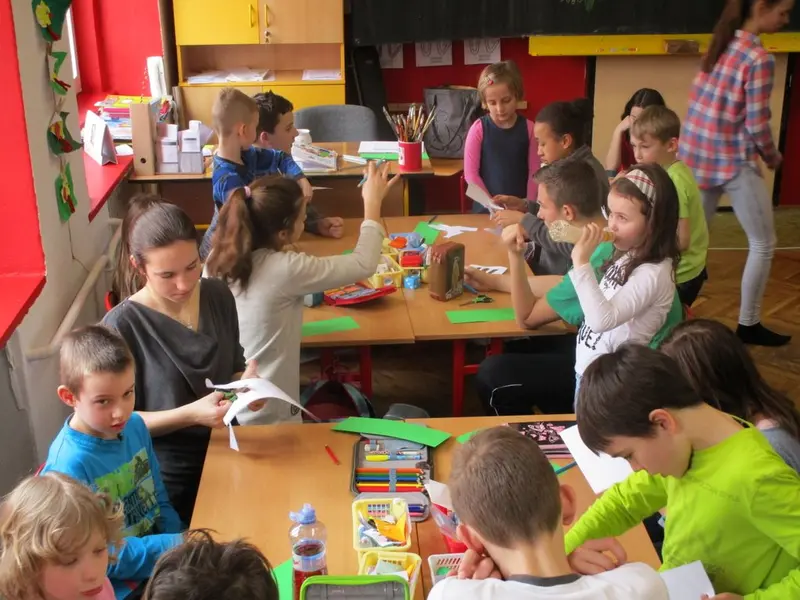Jarní dílnička 1. a 7. tř