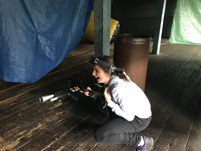 9. tř. Laser tag