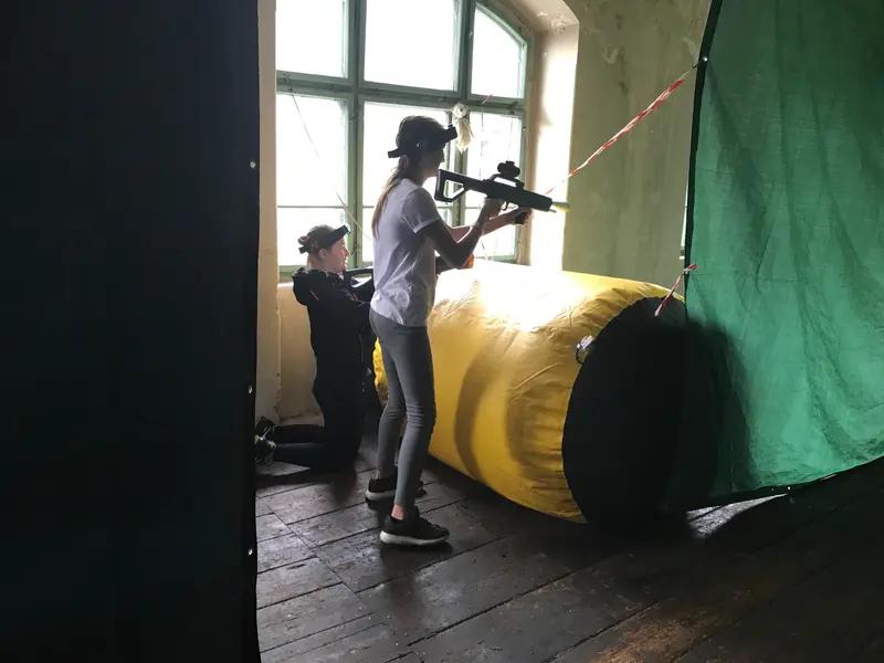 9. tř. Laser tag