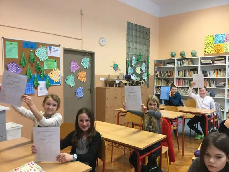 Vysvědčení v 5. třídě