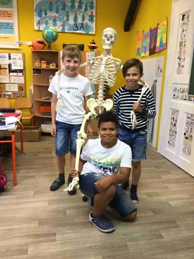 Projektový den - lidské tělo - ve 3.A