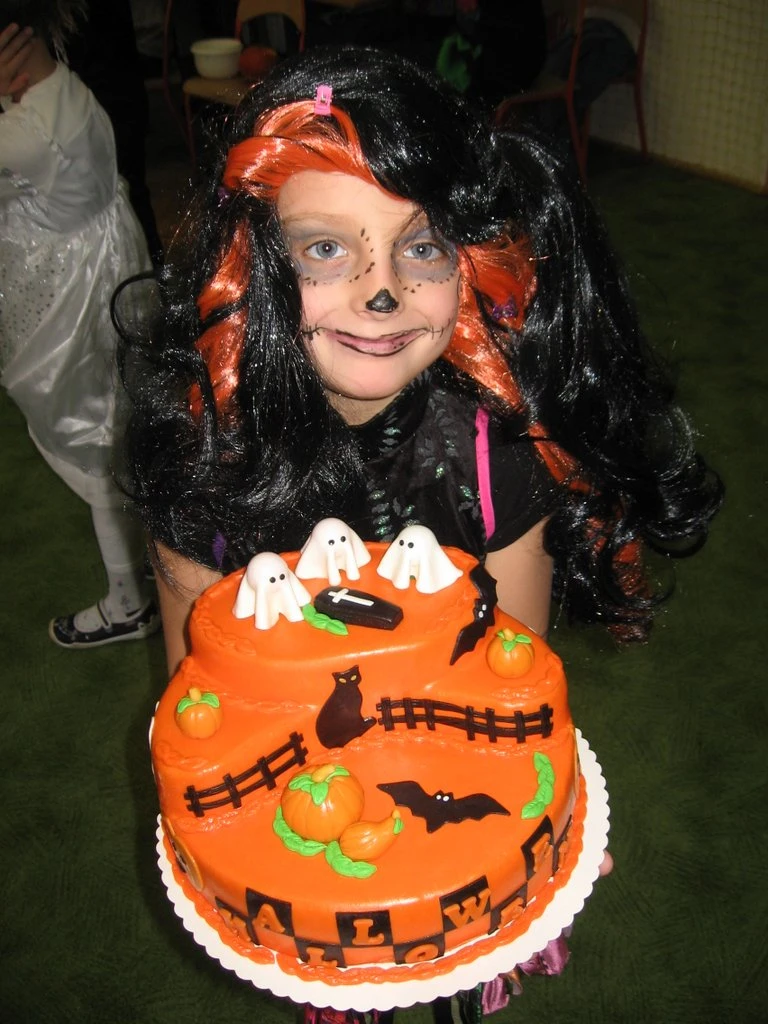 1. tř. s patrony slaví Halloween