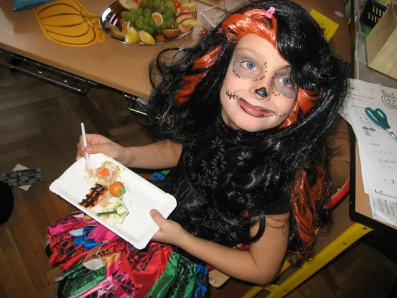 1. tř. s patrony slaví Halloween