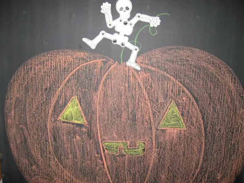 1. tř. s patrony slaví Halloween