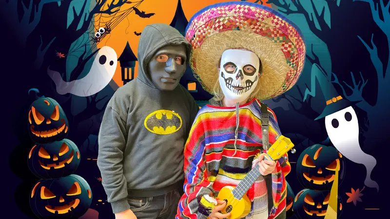 Halloweensko-dušičkový den ve trojce a čtyřce