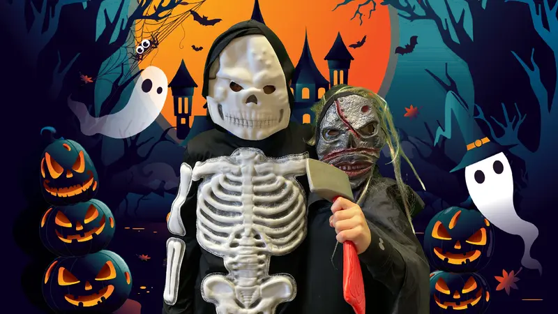 Halloweensko-dušičkový den ve trojce a čtyřce