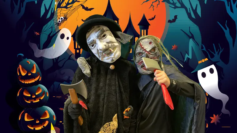 Halloweensko-dušičkový den ve trojce a čtyřce