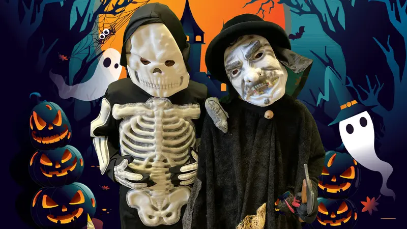 Halloweensko-dušičkový den ve trojce a čtyřce