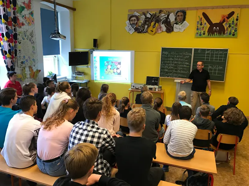 přednáška policie - nebezpečí drog