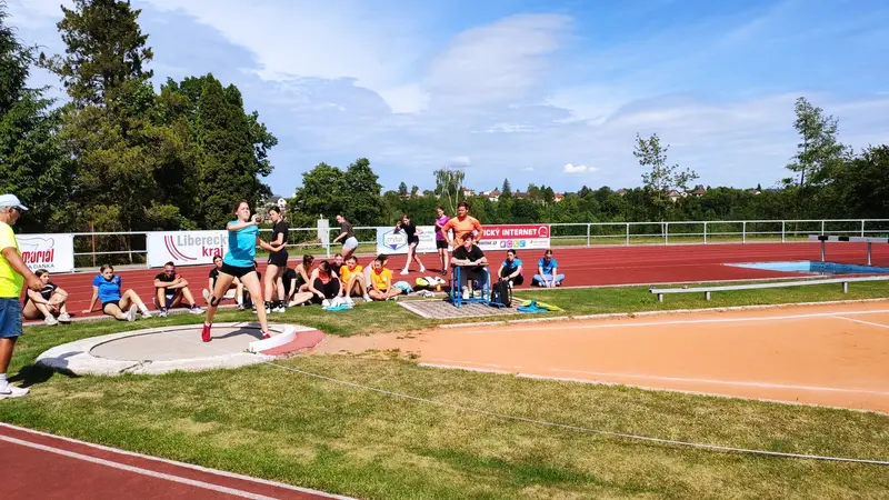 Krajské atletické finále - Turnov