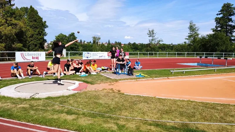 Krajské atletické finále - Turnov