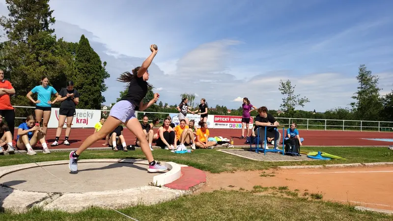 Krajské atletické finále - Turnov