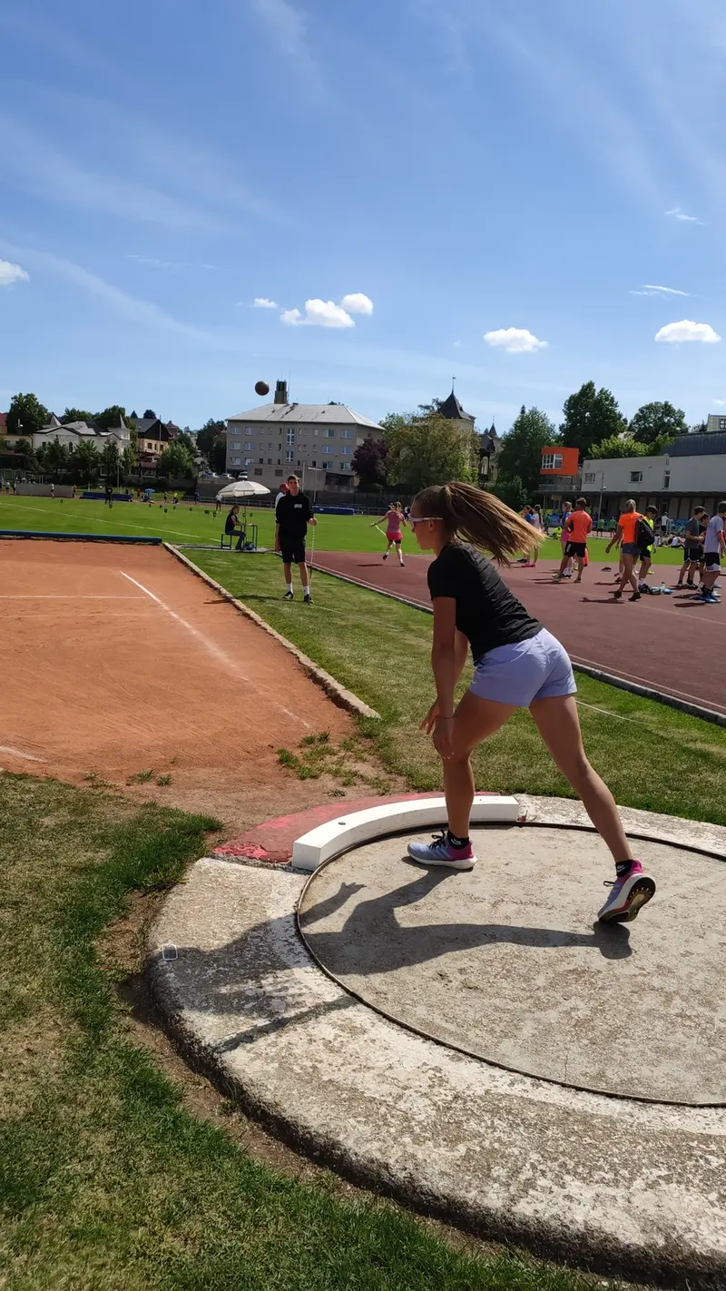 Krajské atletické finále - Turnov
