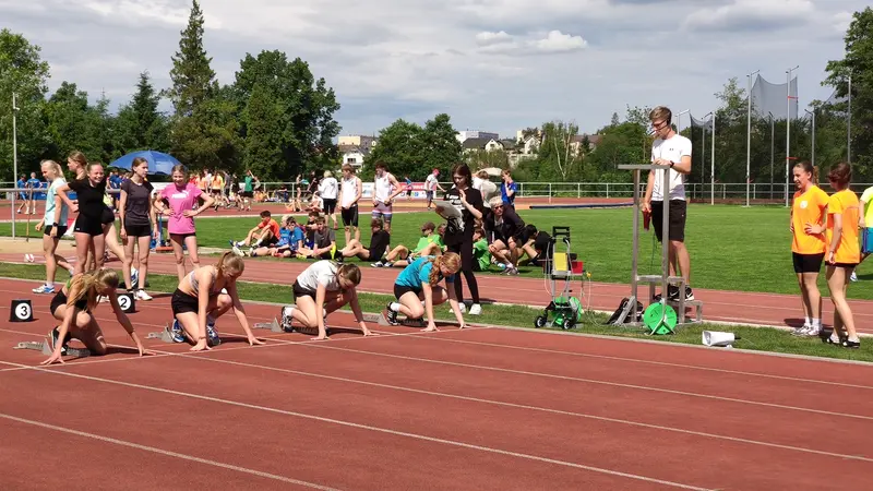 Krajské atletické finále - Turnov