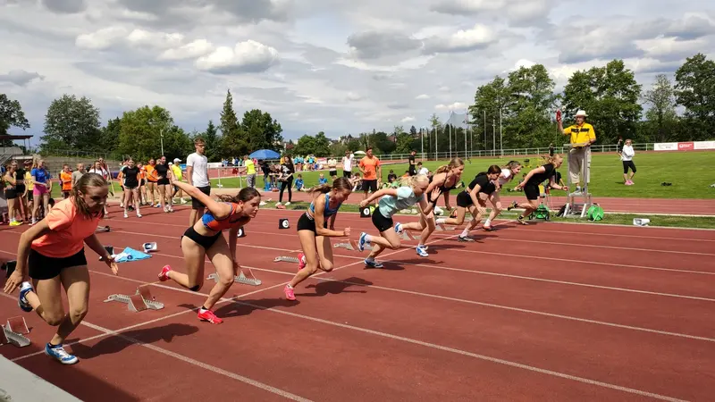 Krajské atletické finále - Turnov