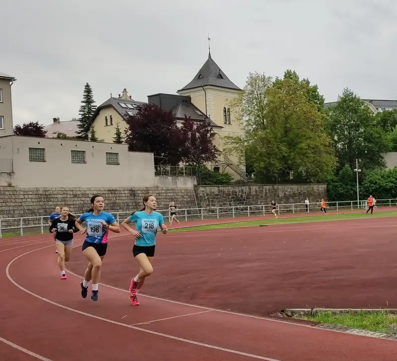 Krajské atletické finále - Turnov