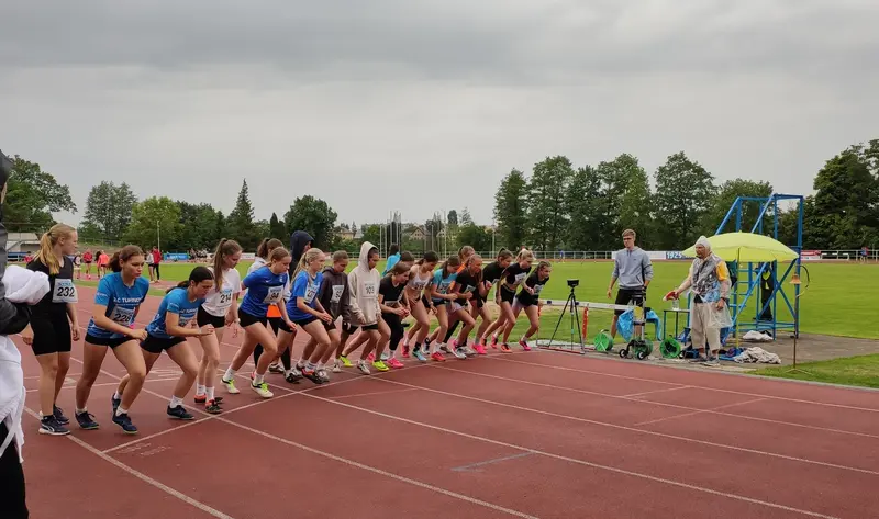 Krajské atletické finále - Turnov
