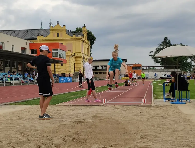 Krajské atletické finále - Turnov