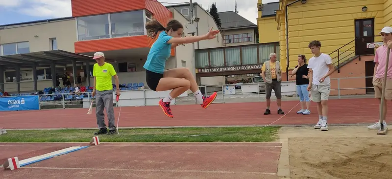 Krajské atletické finále - Turnov
